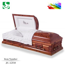 Chinese Supplier Water painting embroider interior soild wooden casket